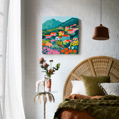 Summer Hill Station Paint by Number Mini Kit