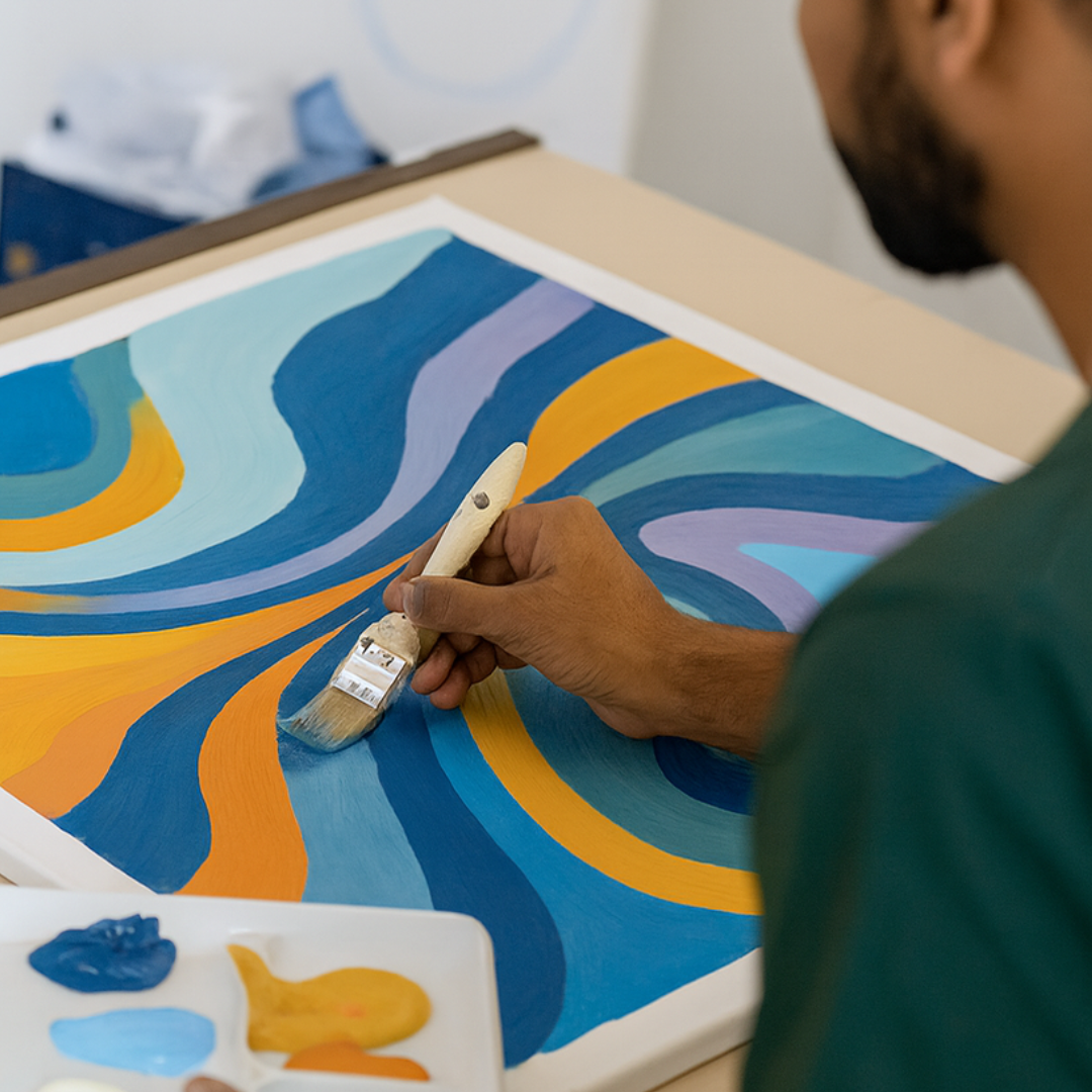 Abstract Art Painting Kit
