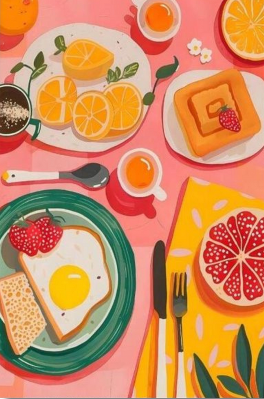 Brunch Done Right Diamond Painting Kit