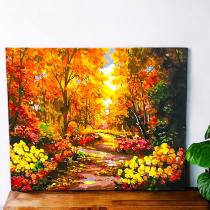 Autumn in Wonderland Paint by Number Jumbo Kit