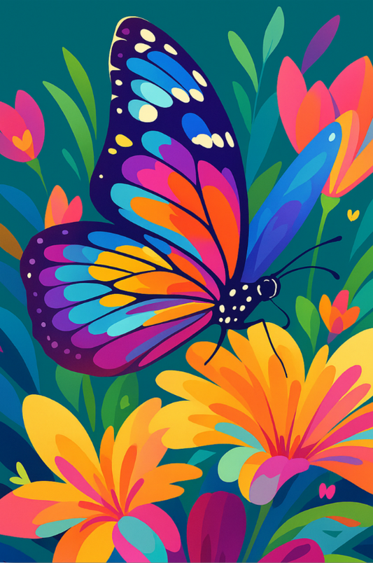Butterfly Bliss Diamond Painting Kit