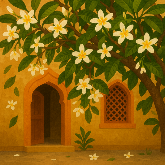 Blooming Champas Paint by Number Mini Kit