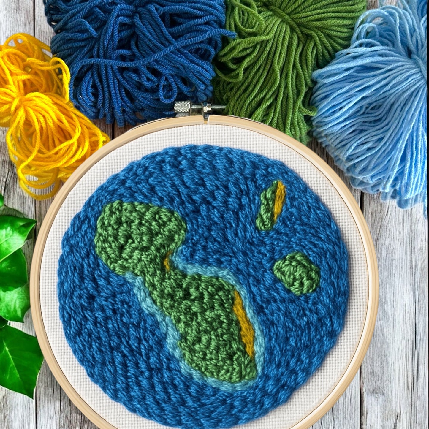 Punch Paradise Punch Needle Embroidery Kit