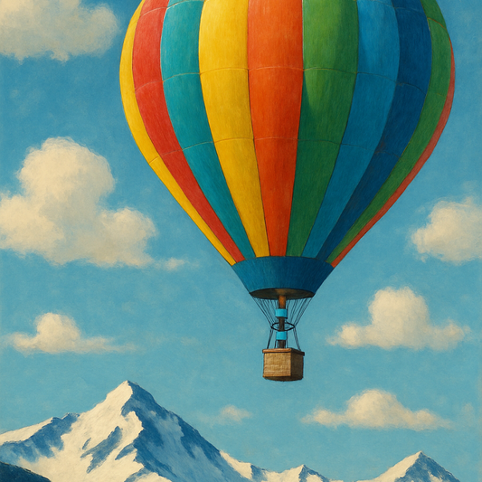 Up & Away Paint by Number Mini Kit