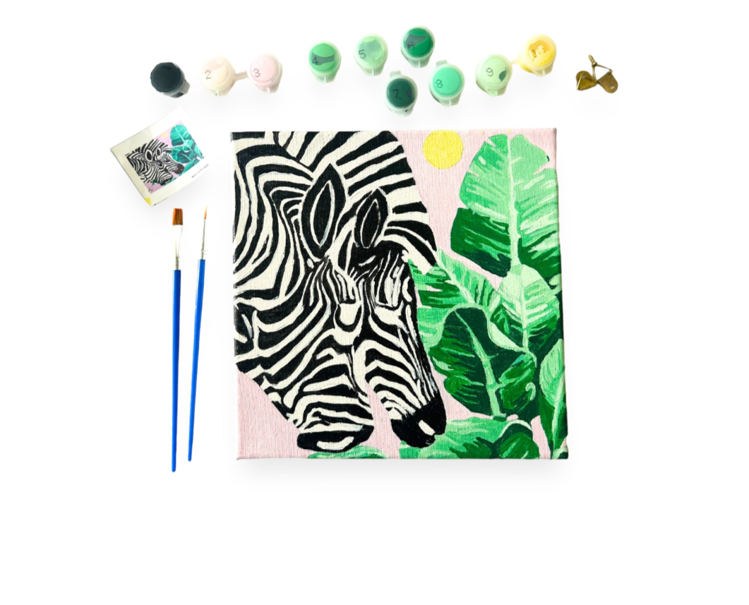 Wild Wild Love Paint by Numbers Kit