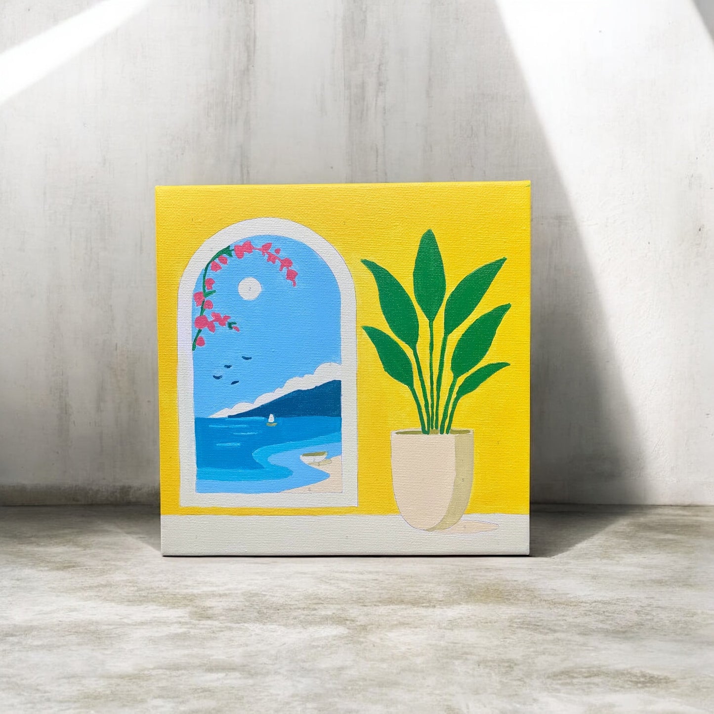 Paradise View Paint by Number Mini Kit