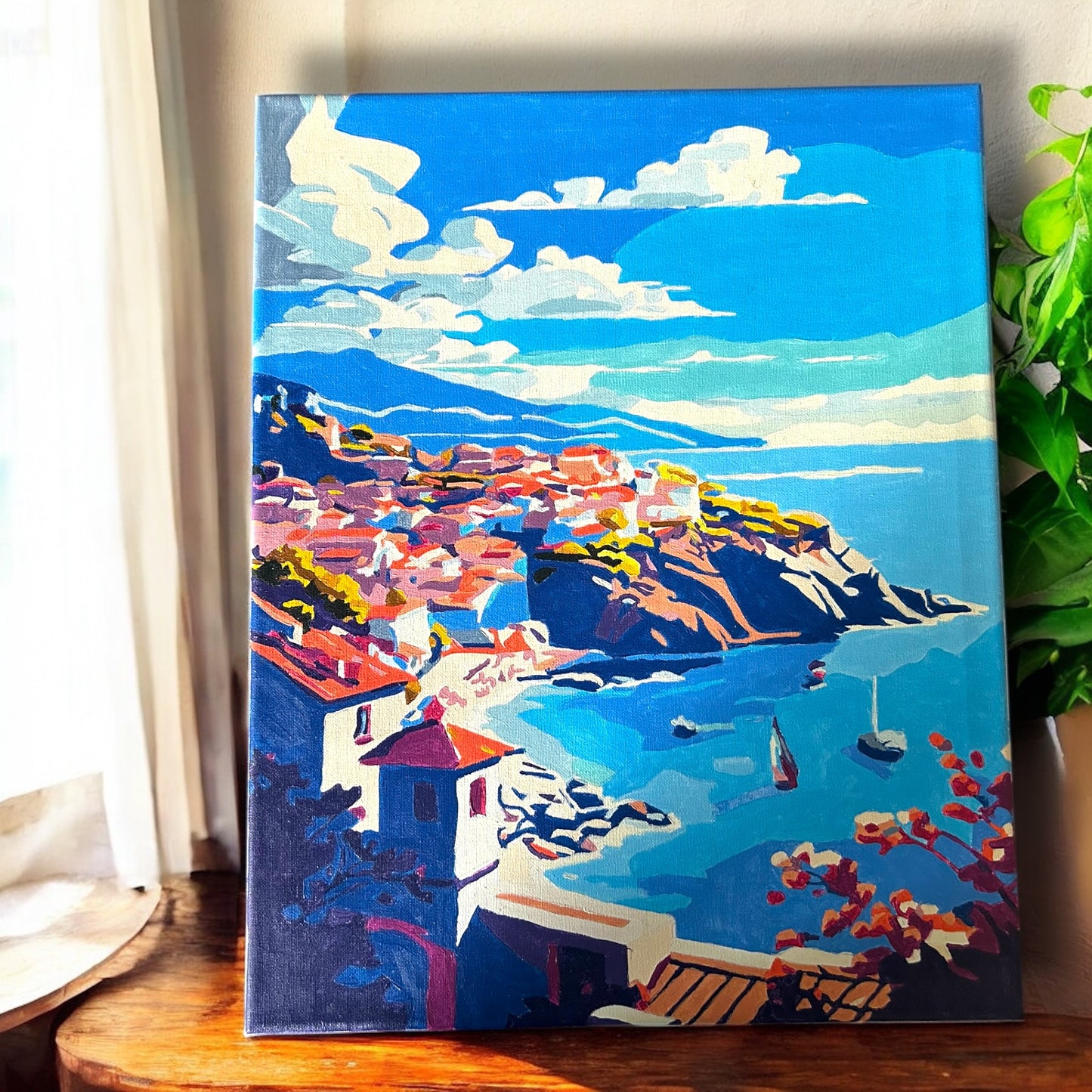 Mediterranean Escape Paint by Numbers Kit - Craftmate
