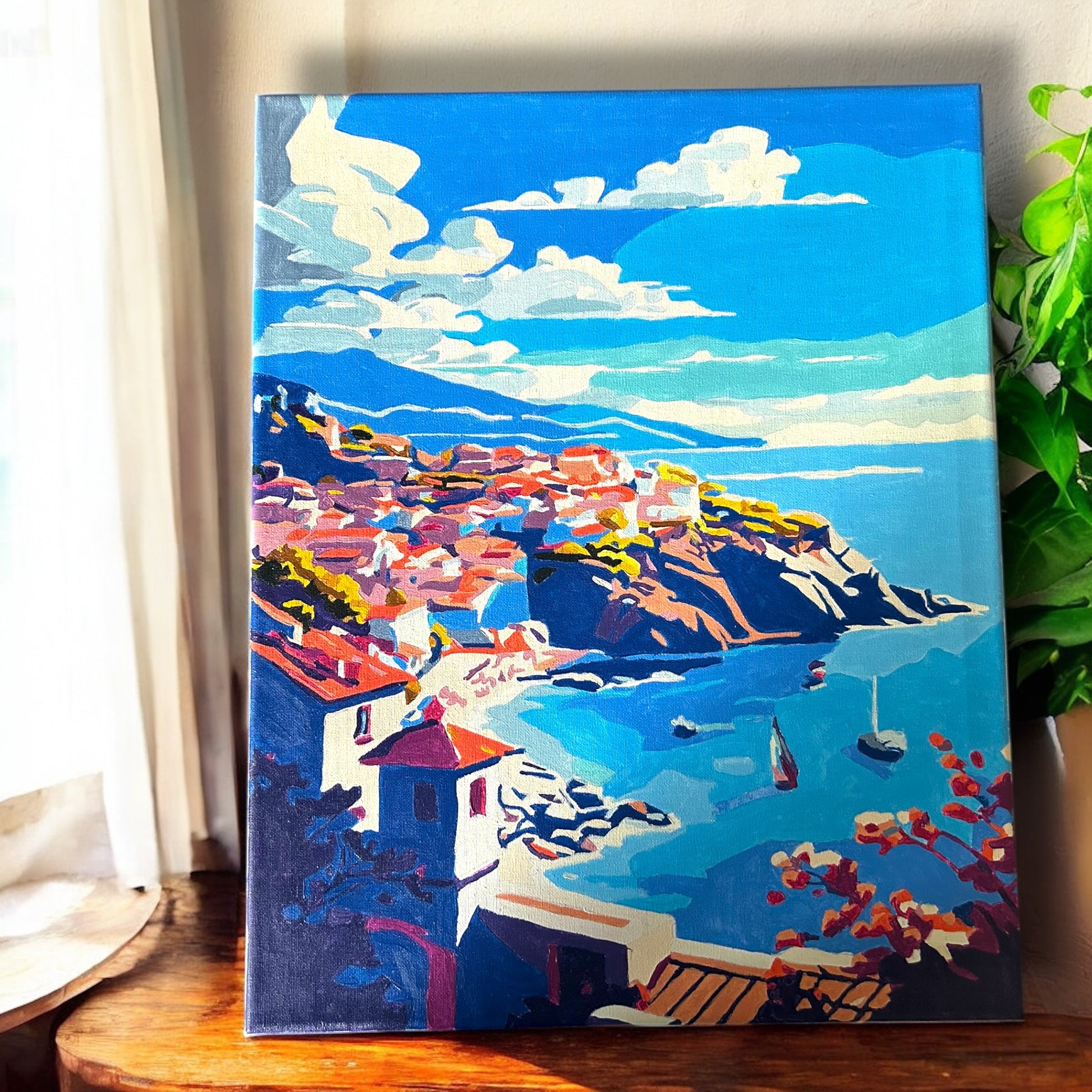 Mediterranean Escape Paint by Numbers Kit - Craftmate