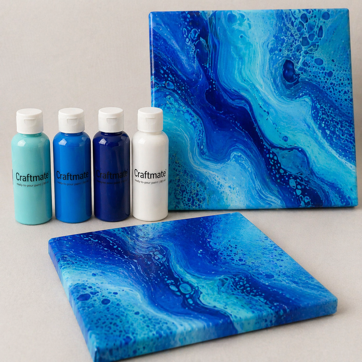 Fluid Art Canvas Painting Kit