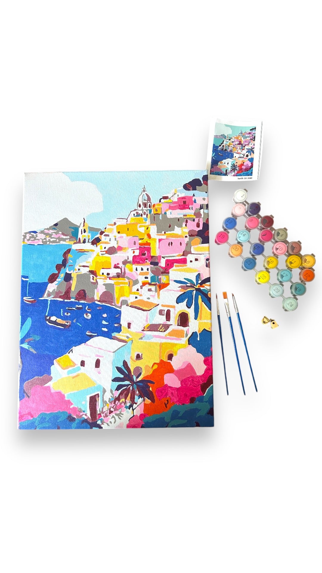 Dreamy Amalfi Paint by Numbers Kit