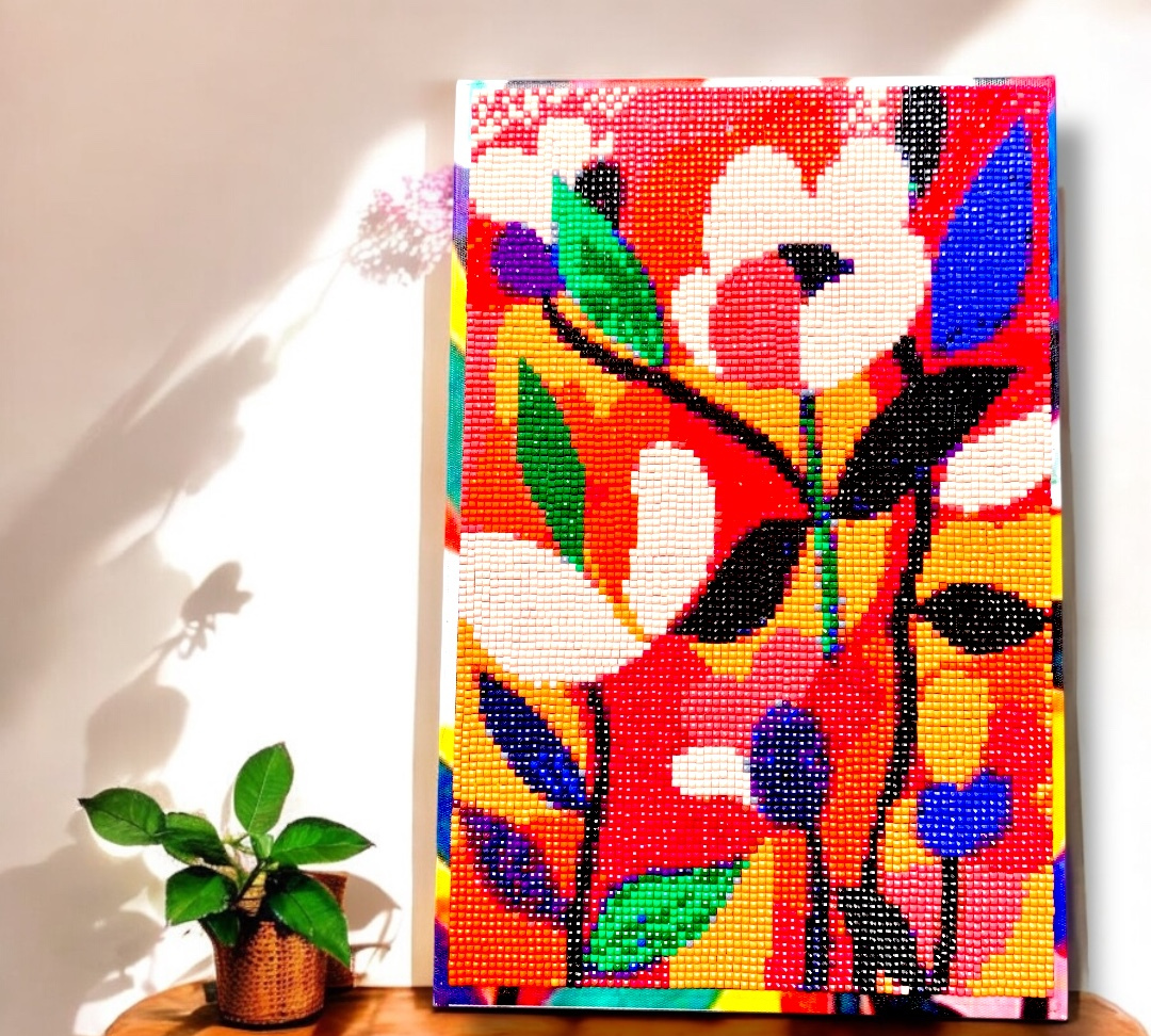 Floral Fusion Diamond Painting Kit
