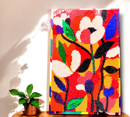 Floral Fusion Diamond Painting Kit