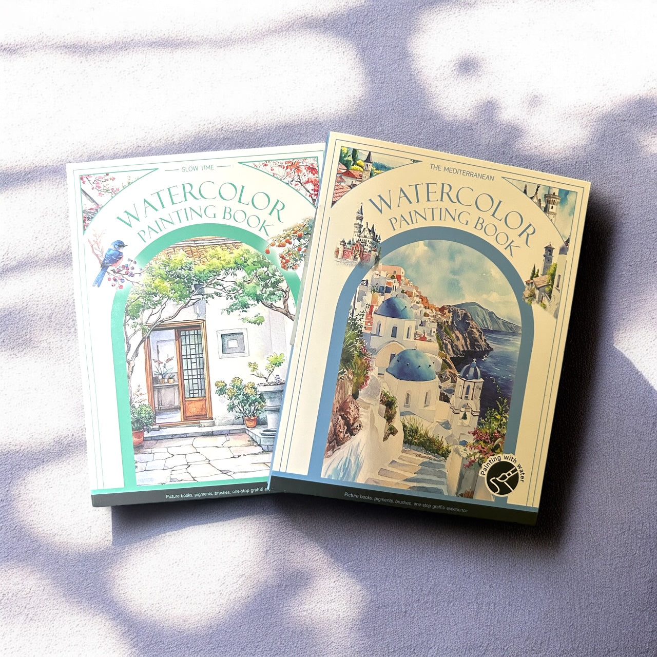 Watercolour Painting Book Kit (Set of 5)