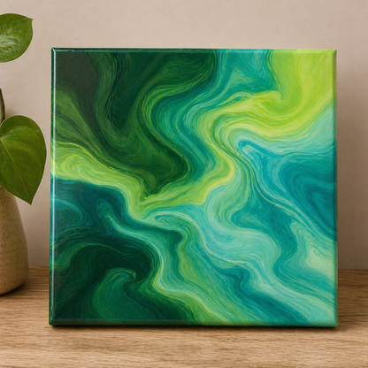 Fluid Art Canvas Painting Kit