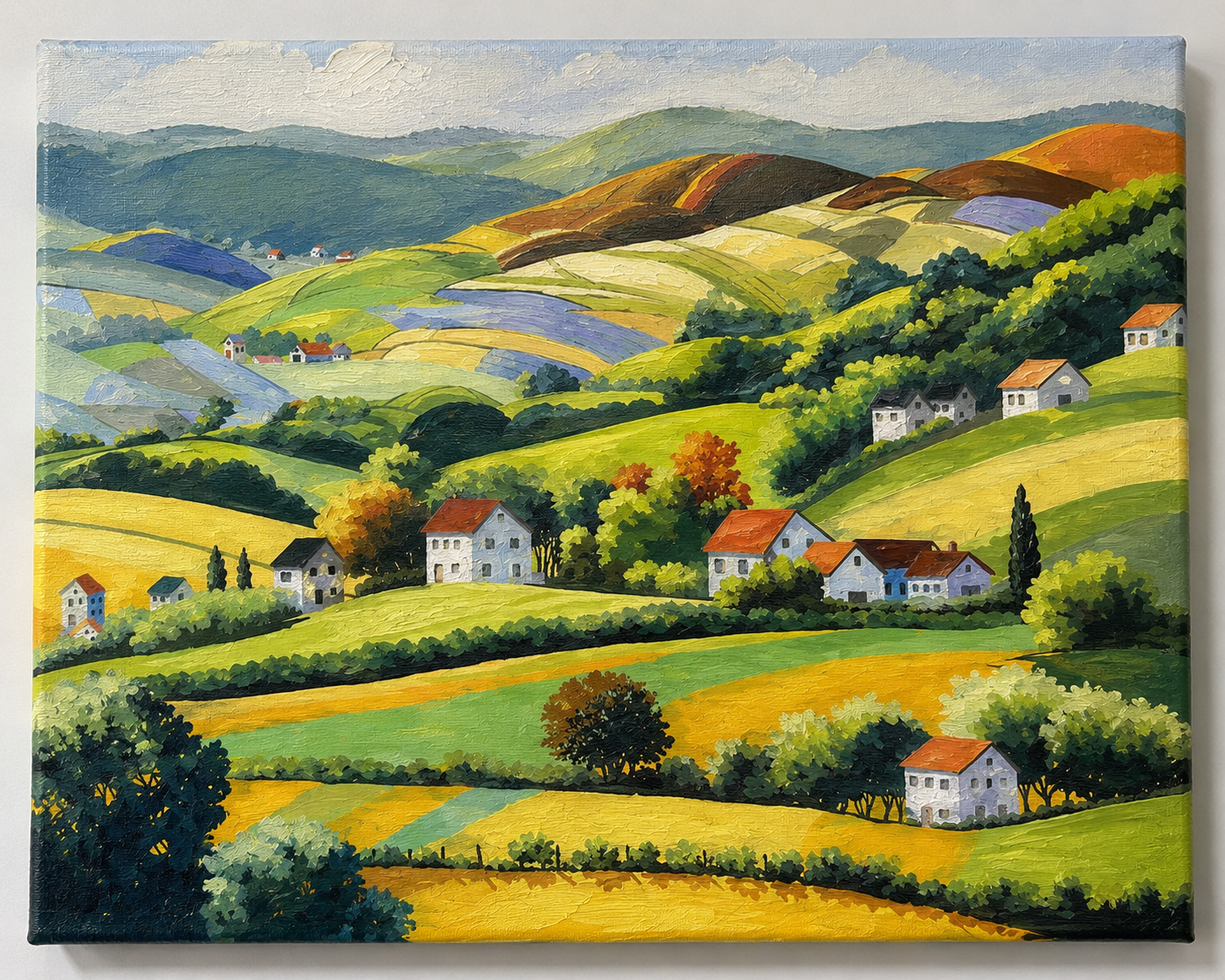 European Countryside Paint by Number Jumbo Kit