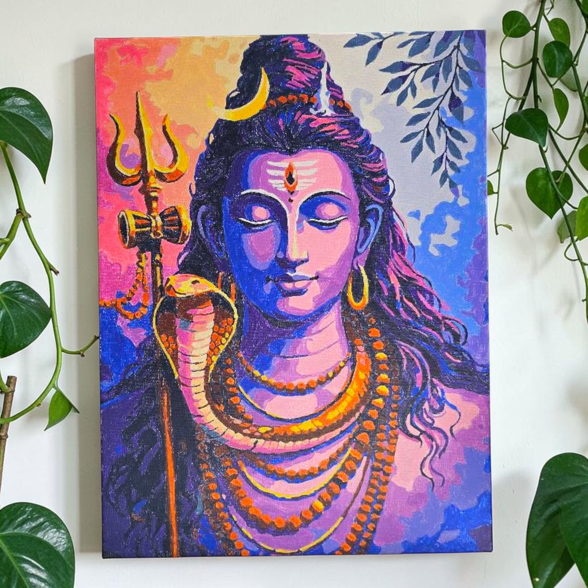 Shiva Divine Calm Paint by Number Kit