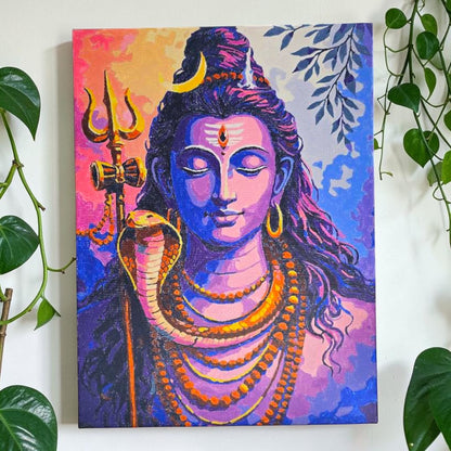 Shiva Divine Calm Paint by Number Kit
