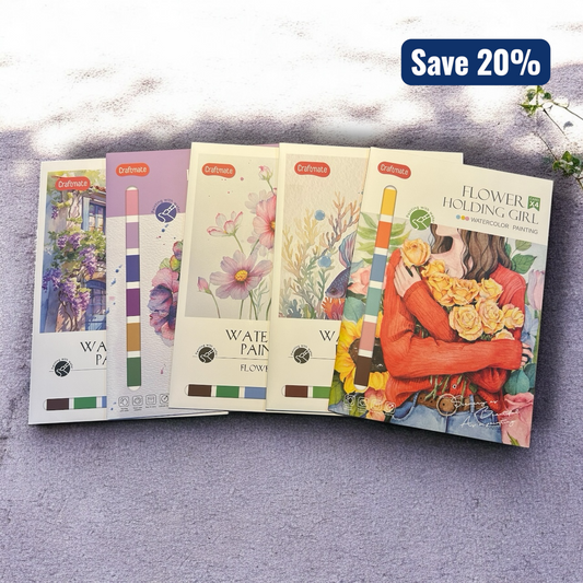 Watercolour Painting Kit (Set of 5)