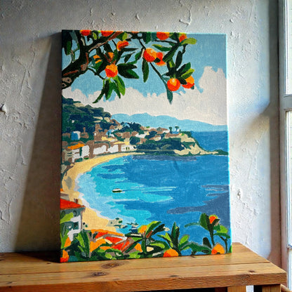 Citrus Coast Paint by Number Kit