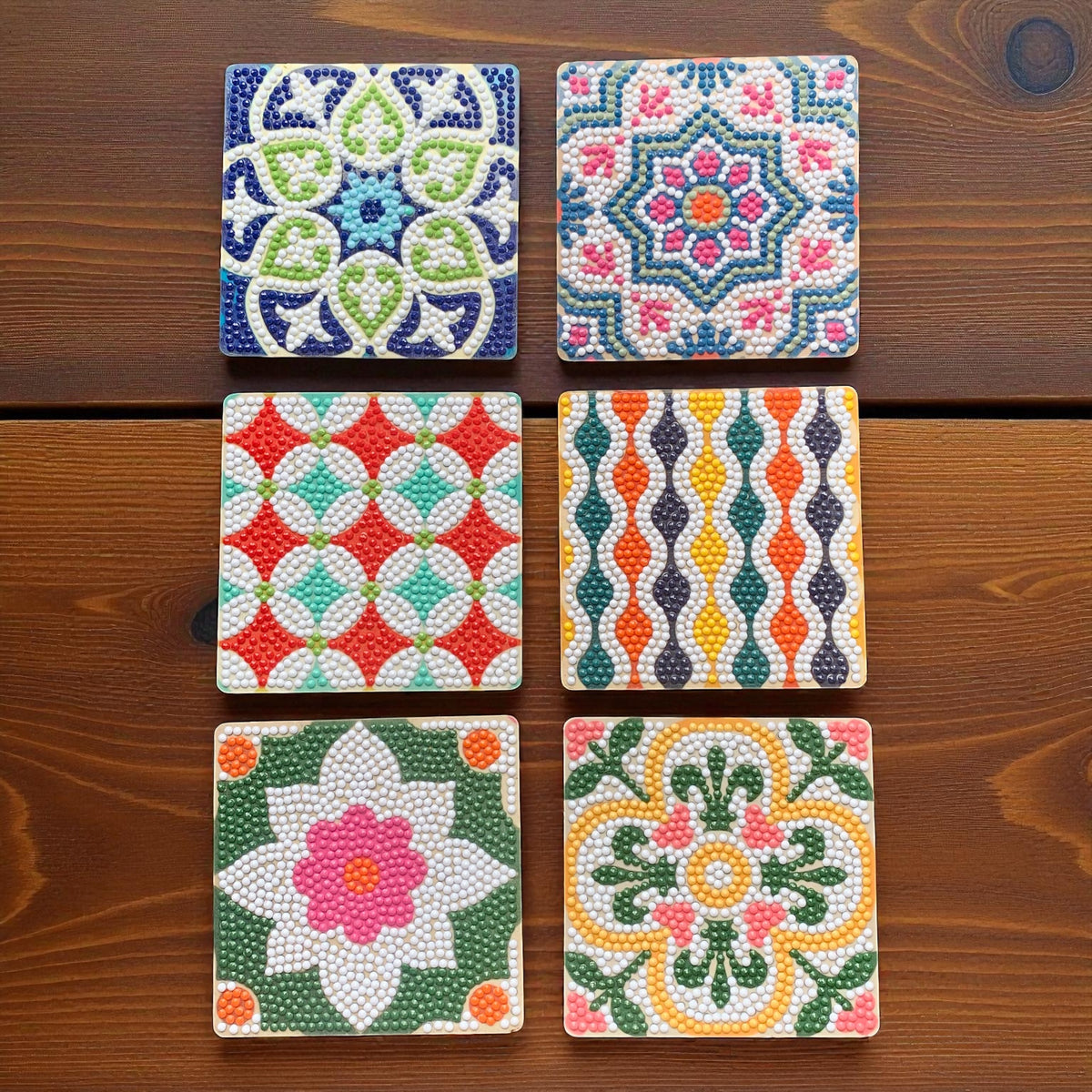 Holiday Villa Vibes Diamond Coaster Kit