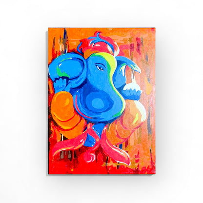 Brushing Away Obstacles with Ganesha Paint by Numbers Kit