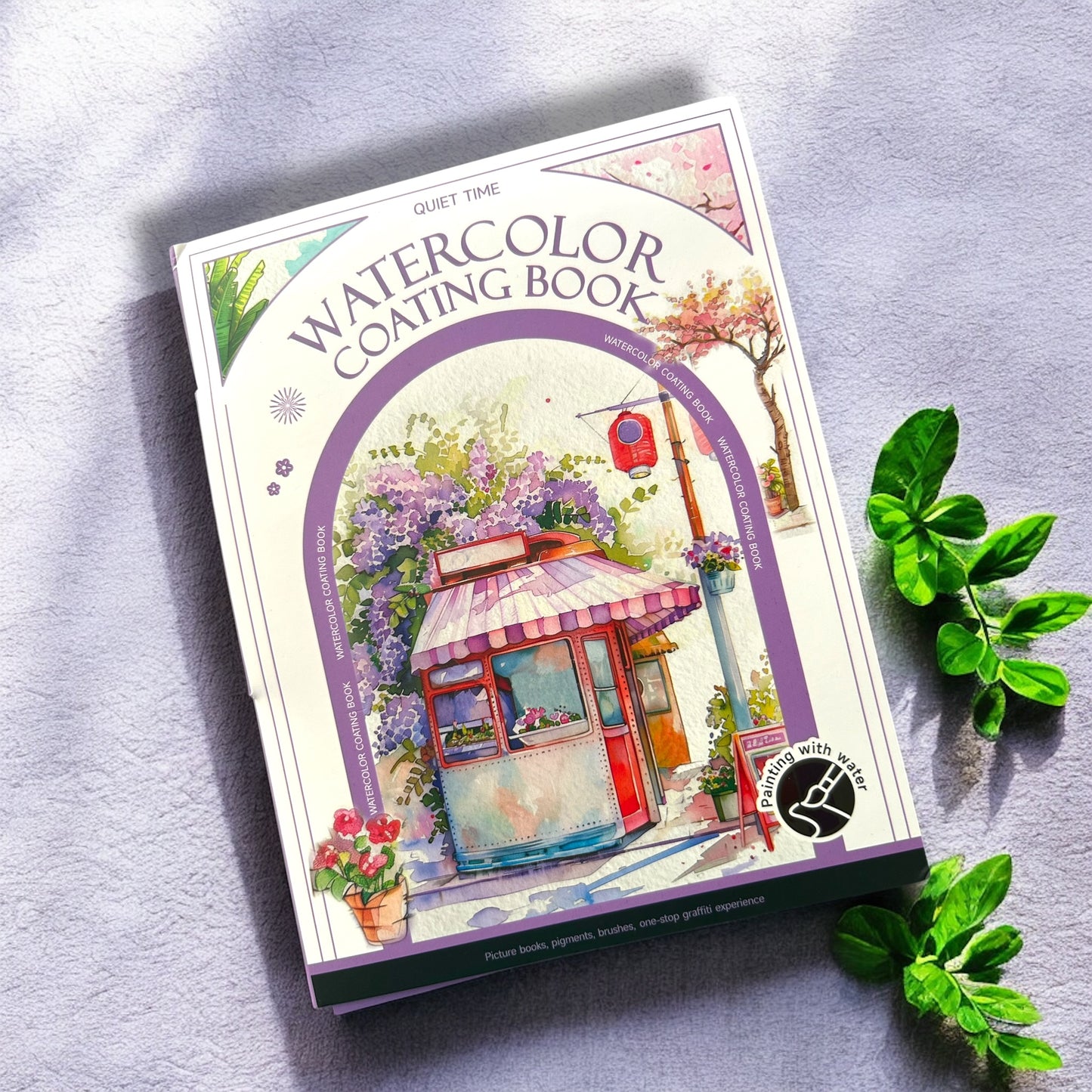 Quiet Time Watercolour Painting Book Kit - Craftmate
