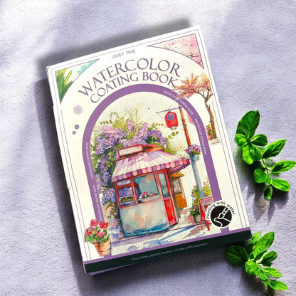 Quiet Time Watercolour Painting Book Kit - Craftmate