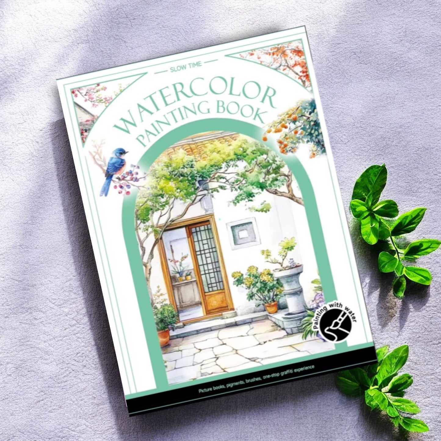 Slow Time Watercolour Painting Book Kit