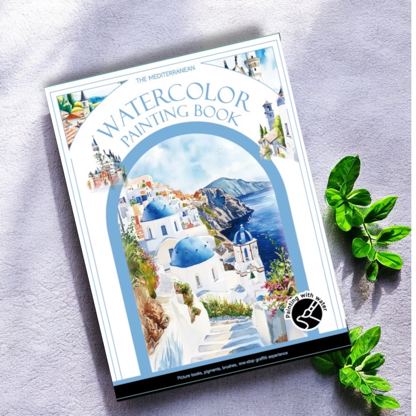 The Mediterranean Watercolour Painting Book Kit