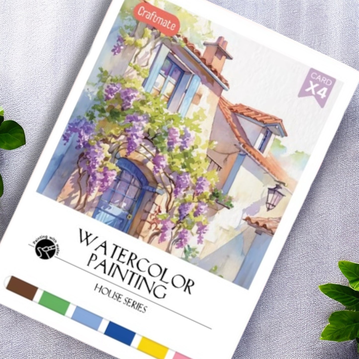 Houses Watercolour Painting Kit