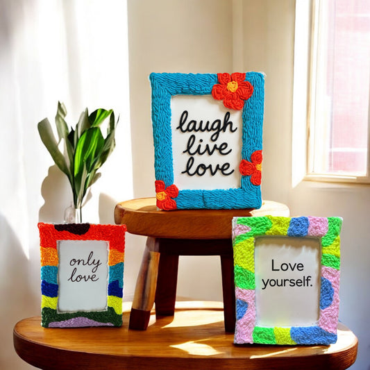 Punch Needle Picture Frame Kit