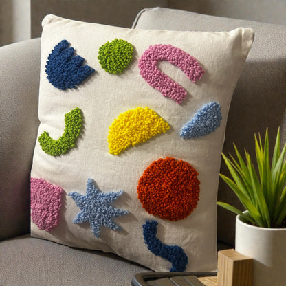 Punch Needle Cushion Cover Kit
