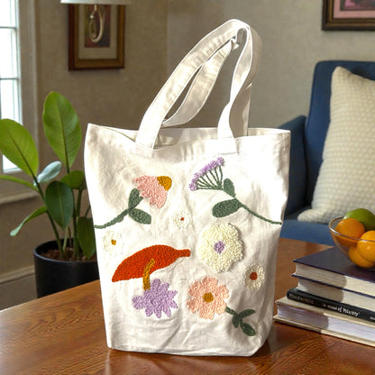 Punch Needle Tote Bag Kit