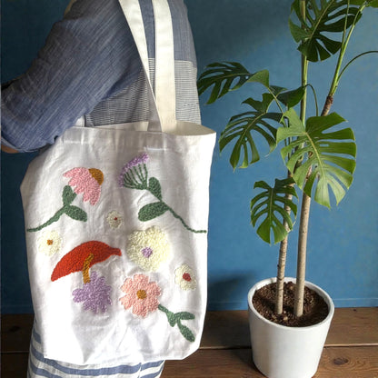 Punch Needle Tote Bag Kit