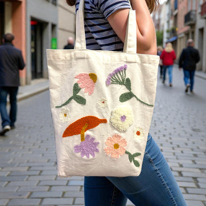 Punch Needle Tote Bag Kit