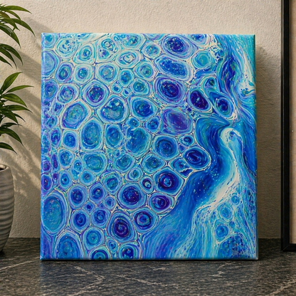 Fluid Art Canvas Painting Kit