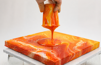 Fluid Art Canvas Painting Kit