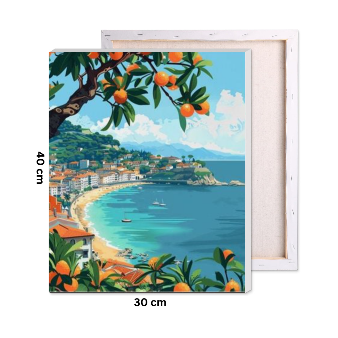 Citrus Coast Paint by Number Kit