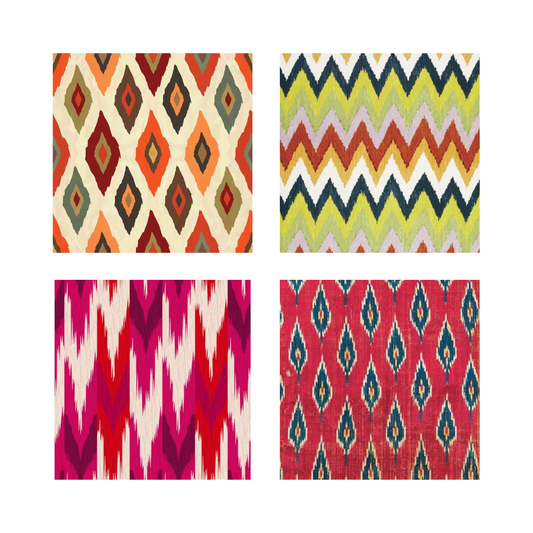 Ikat Spark Diamond Coaster Kit
