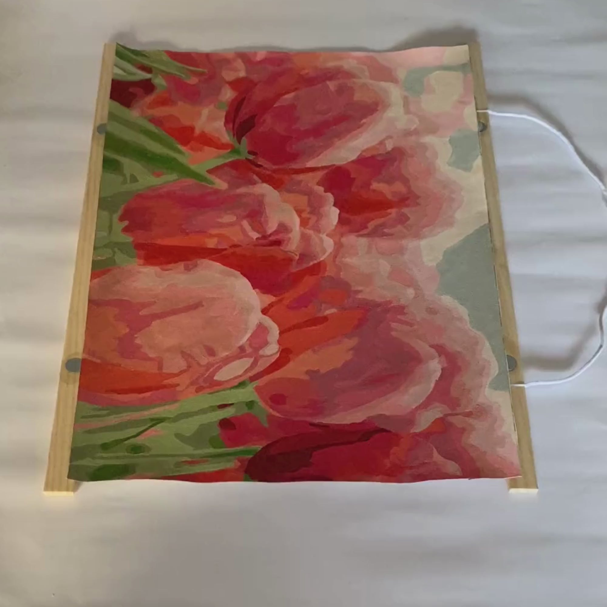 Load video: Hang your artwork in 30 seconds or less. No more expensive frames!