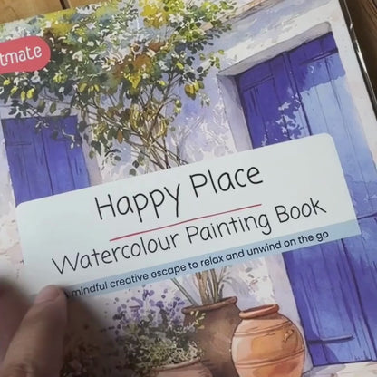 Magical Flowers Watercolour Mini Painting Book