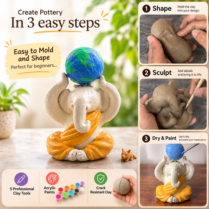 Ganesha Clay Sculpting Kit
